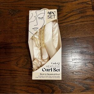 Curly-Q Heatless Curl Set in Cream